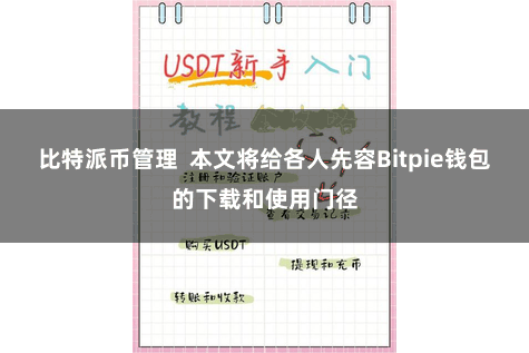 比特派币管理 本文将给各人先容Bitpie钱包的下载和使用门径
