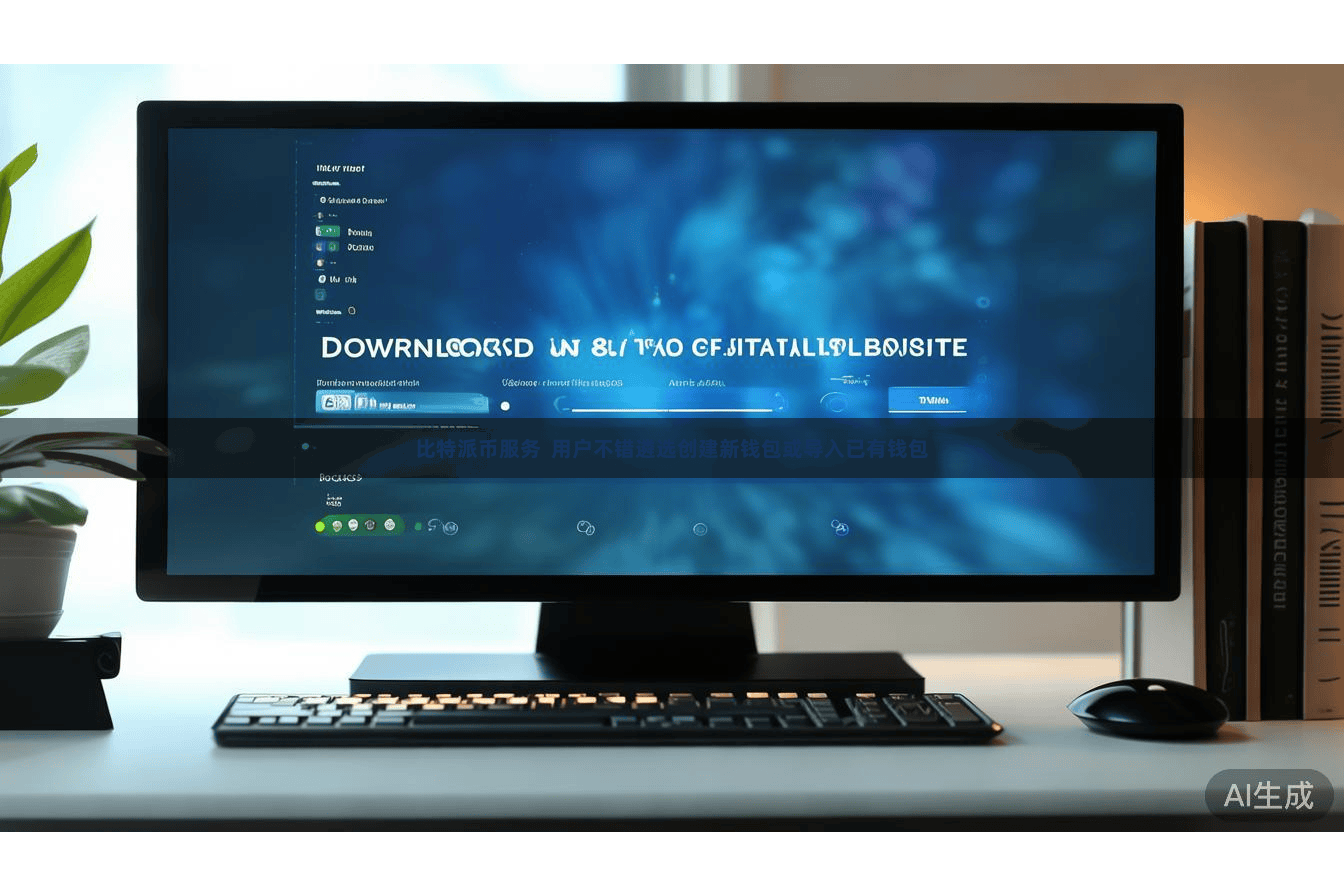 比特派币服务  用户不错遴选创建新钱包或导入已有钱包
